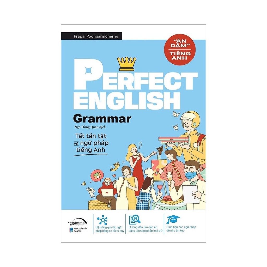Sách - Lẻ/Combo: Bộ đề thi thử tốt nghiệp THPT môn Tiếng Anh + Perfect English Grammar (Gamma)
