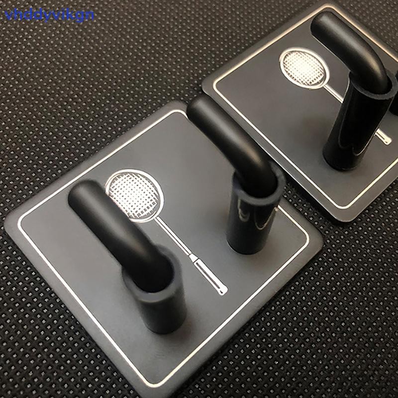 Vhdd Treo Tường Vợt Giá Đỡ Vợt Tennis Vợt Cầu Lông Giá Đỡ Thép Không Gỉ Móc Treo Tường Lưu Trữ VN