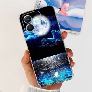 Ốp lưng Honor X60i HonorX60i X 60i 5G LYN-AN00 2024 Vỏ điện thoại TPU silicon mềm họa tiết rồng mát mẻ