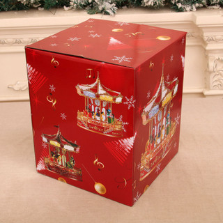 Trang trí nội thất Hộp nhạc Merry-go-go-round Quà tặng Giáng sinh Quà tặng Trang trí