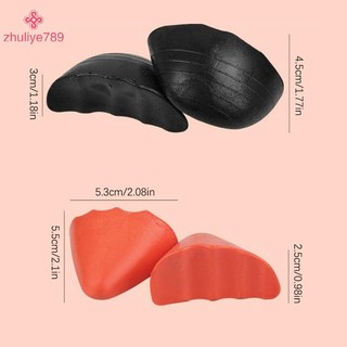 < zhuliye789 > 1 Cặp Mũi Cao Gót Cắm Giày Đế Lớn Mũi Trước Đệm Giảm Đau Bảo Vệ Phụ Kiện Giày