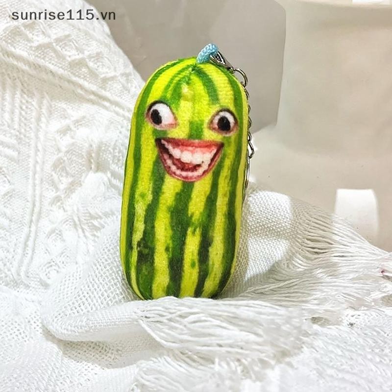 Ssvn Ngộ nghĩnh Dưa Hấu Dải Sang Trọng Móc Khóa Búp Bê Trái Cây Sáng Tạo Móc Khóa Nữ Ba Lô Túi Mặt Dây Chuyền Trẻ Em Quà Tặng Sinh Nhật Phụ Kiện.