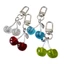Mya Thanh Lịch Anh Đào Túi Charm Móc Khóa Anh Đào Mặt Dây Chuyền Móc Khóa Quyến Rũ Đa Năng Thời Trang Miếng Cho Phụ Kiện Cá Nhân