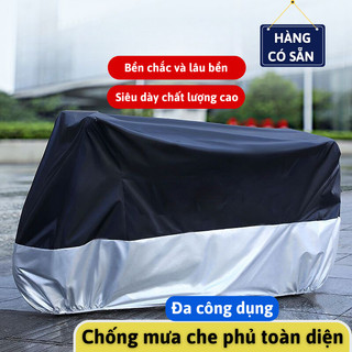 Áo Trùm Xe Máy Bunnies, Bạt Che Nắng Mưa Đa Dạng Kích Cỡ, Chống Nước Hiệu Quả