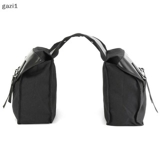 [gazi1] Túi du lịch xe máy Vải đen chống thấm nước Panniers Xe máy Hành lý Boutique