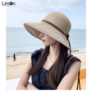 Nón Tai Bèo Chống Nắng Đính Nơ Gấp Gọn Thời Trang Mùa Hè Cho Nữ