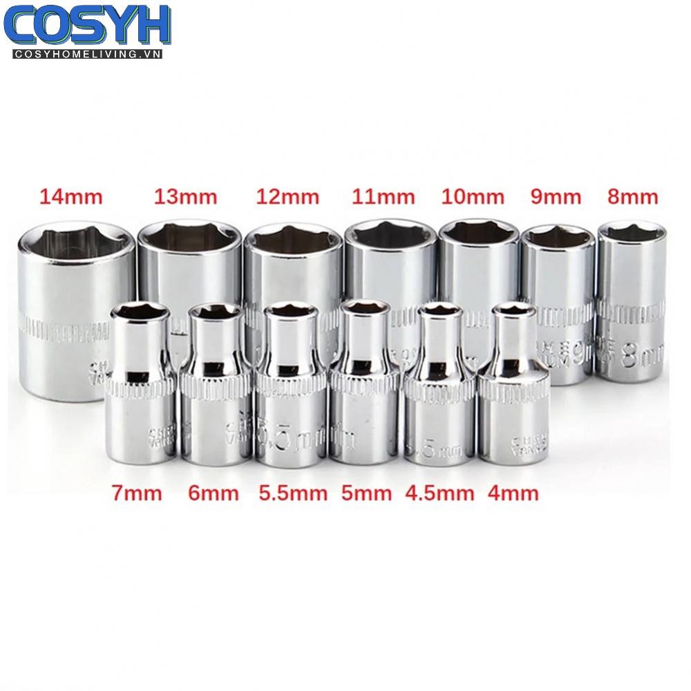 [Cosyhomeliving]Double End Hexagons Sleeve Wrench for High Torque Grip 1pc 414mm Metric Hexagons