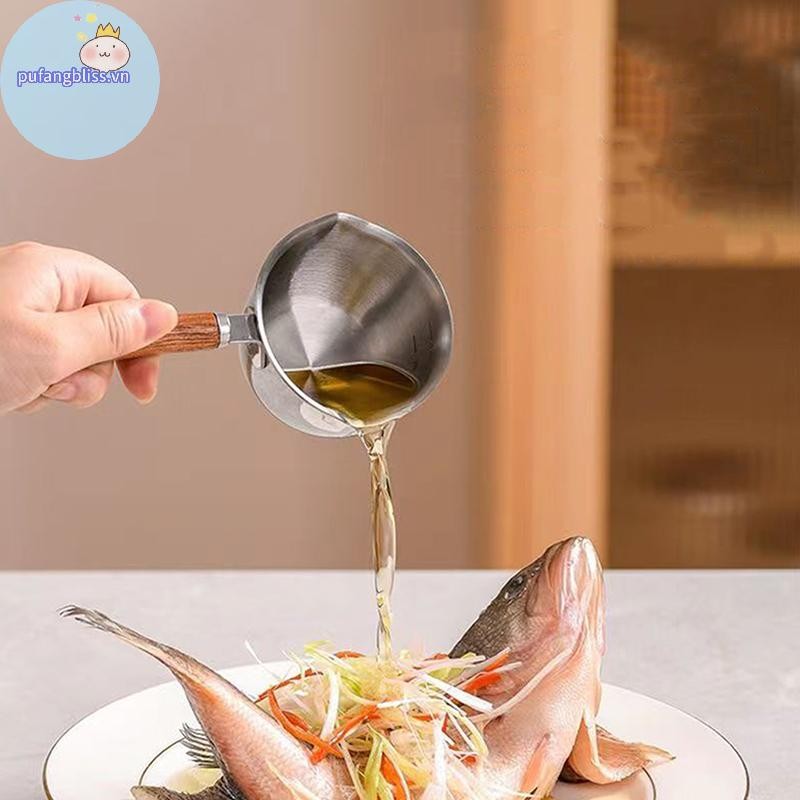 Pufangbliss Nồi Sốt Chảo Sốt Sữa Nấu Súp Dầu Nồi Giữ Ấm Cổ Giá Rẻ Bơ Cảm Ứng Melg Cà Phê Mì Nồi Nồi VN