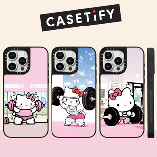 Tập Thể Dục Cat Cứng Ốp Lưng Điện Thoại iPhone 16ProMax 16Pro 16Plus 15ProMax 14 13 12 11 Ốp Lưng Bọc Toàn Bộ Vỏ Acrylic Phía Sau Chống Sốc