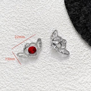 Hợp Kim Ngọt Ngào Phong Cách Thoáng Mát Đen Đỏ Tình Yêu Giấc Mơ Bắt Mặt Dây Chuyền diy Handmade Trang Sức Vòng Cổ Đính Hạt Phụ Kiện Chất Liệu