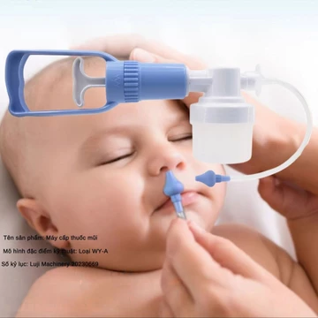 Máy hút mũi cho trẻ em, thông mũi, bịt mũi, chống chảy ngược, máy hút mũi cho trẻ em, máy hút áp suất âm kéo tay