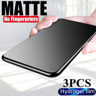 3 Miếng Silicon Mềm Matte Hydrogel Cho Realme C75x C75 C73 C71 5G 4G Chống Dầu Chống Thấm Nước HD Trong Suốt Bảo Vệ Màn Hình Cho Realme C67 C65 C63 C61 5G 4G Phim Mềm Mờ