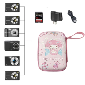Túi đựng máy ảnh CCD giai điệu dễ thương Túi đựng thẻ nhỏ Túi lót máy ảnh kỹ thuật số chống sốc chống nước