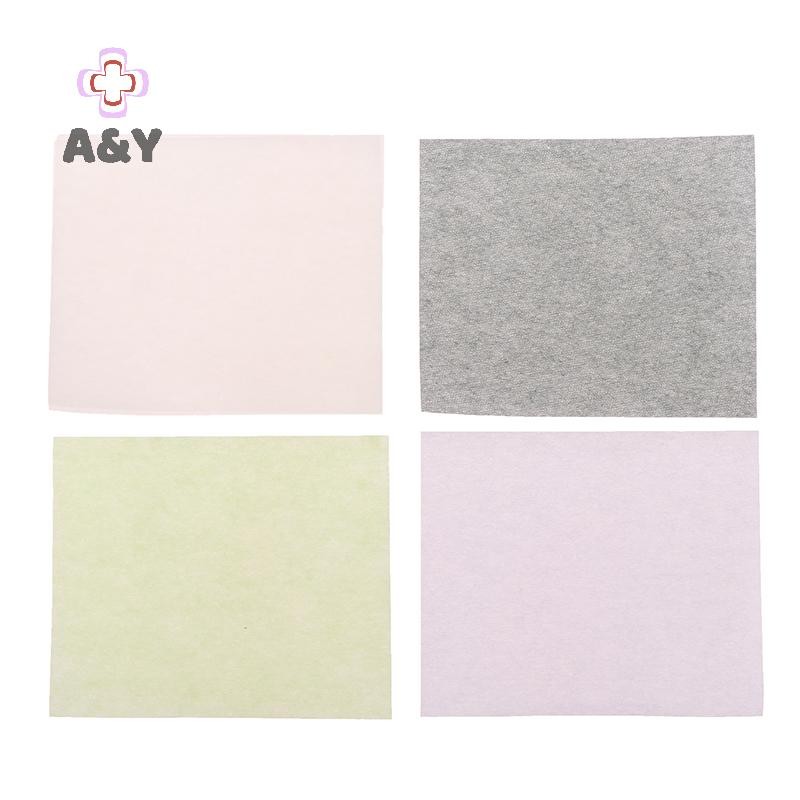 A & Y Oil Blotting Sheet With Makeup Puff 100 chiếc Khăn lau mặt mờ Giấy kiểm soát dầu Dụng cụ trang điểm làm sạch hấp thụ dầu Chăm sóc da.