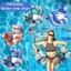 Ghế ngồi nổi CATMALLER88, Phao bể bơi bơm hơi có thể gập lại, có tay & tựa lưng Ghế bơi hàng nổi Bãi biển mùa hè
