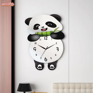 Đồng hồ treo tường im lặng sáng tạo, thiết kế hiện đại Trang trí phòng khách