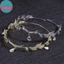 Sund Vương miện thời trang mới, Lông mày, Trái tim, Phong cách dân tộc, Đầu trán, Dây buộc tóc thanh lịch và thanh lịch phương Đông VN