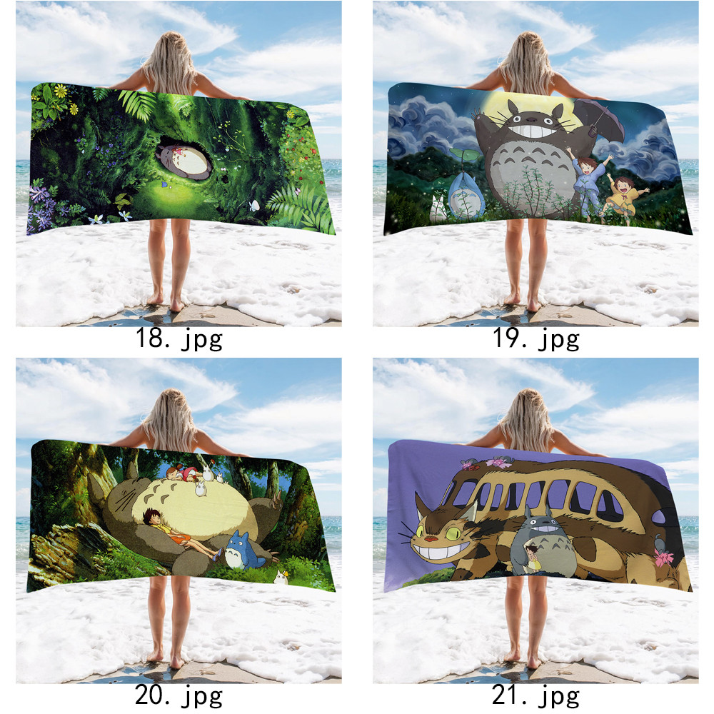 Khăn tắm bánh quế Totoro, Khăn tắm bể bơi đi biển, Quà tặng kỷ niệm sinh nhật