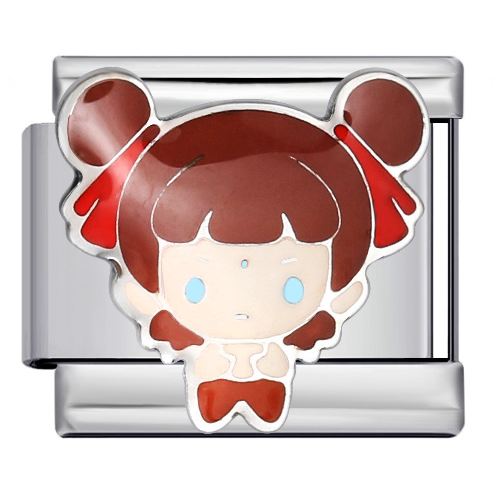 Vòng tay thép titan tự thiết kế, co giãn - Bộ sưu tập anime Nezha