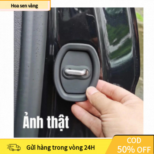 【24H】4 Miếng Đệm Khoá cửa Silicone Chống Va Đập Chống Sốc Miếng dán chống va chạm dày Fu