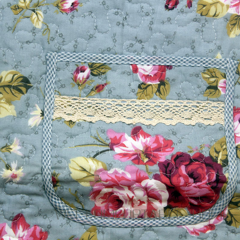 Tạp Dề Người Lớn Cotton Quilted Hai Lớp Chống Bụi Bẩn Chống Dính Tạp Dề Máy Giặt Quilted Tạp Dề