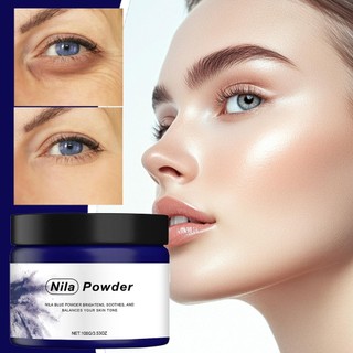Bột màu xanh Nila Ma-rốc Ma-rốc Ma-rốc Bột 100g Mặt nạ hàng ngày Giảm thiểu lỗ chân lông Làm săn chắc Bột giặt fotvn