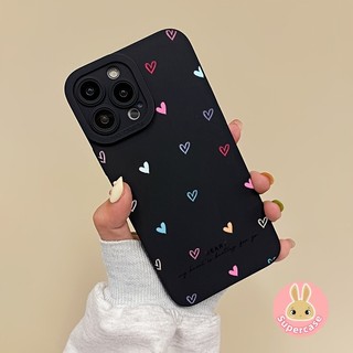 Ốp Điện Thoại Tình Yêu Dễ Thương Cho Realme 14T 14 14X 13 12 12X 12 11 10 10s 9 Pro Plus Pro + 9i 8 8s 8i 7 7i 6 6s 6i 5 5s 5i 3 Pro Global 5G 4G Cover Trái Tim Đầy Màu Sắc Vỏ lưng mềm