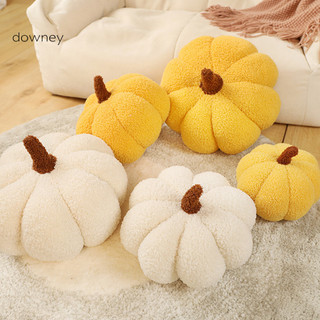 {downey} Gối bí ngô thủ công Gối nhồi bông bí ngô thủ công để trang trí gia đình và ô tô Gối ném nhồi bông mềm cho phòng khách Phòng ngủ Văn phòng Đông Nam Á Yêu thích