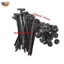 2x 20 Chiếc Dây Buộc Cáp Đa Năng Thay Thế Dây Đeo Nylon Khóa Phụ Kiện Xe