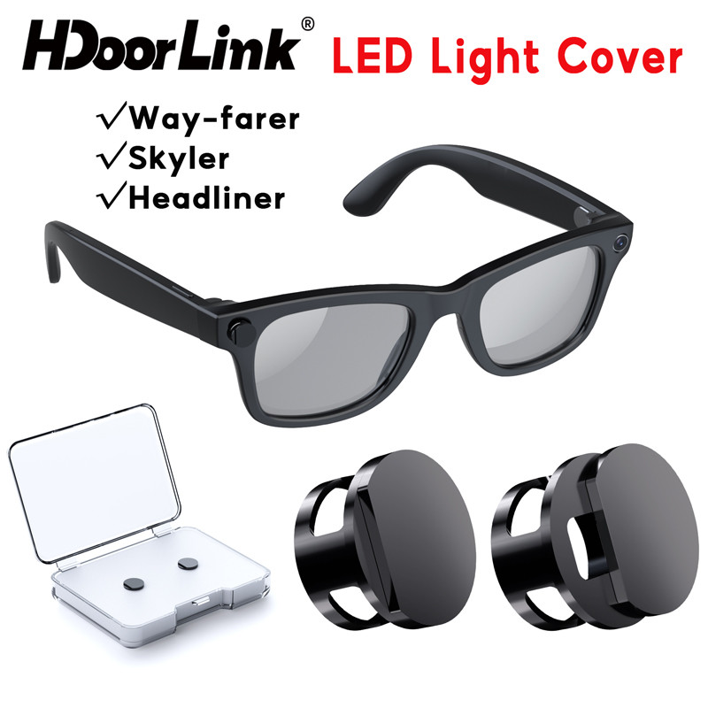 Nhãn dán chặn đèn LED HdoorLink dành cho kính RayBan Meta như