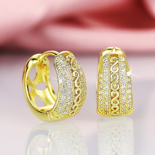 Bông Tai Zircon Bạc S925 Thiết Kế Đơn Giản, Phù Hợp Làm Quà Tặng Cho Nữ Sinh Viên