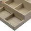 Dụng cụ trang điểm bằng gỗ Homeuse Đồ lặt vặt Chăm sóc da Tổ chức trưng bày Phòng tắm Mỹ phẩm Hiển thị để bàn 9 lưới 3 tầng