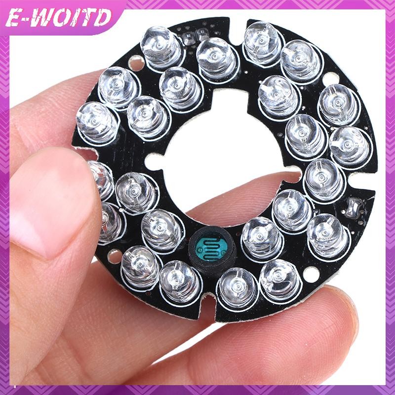 Đèn hồng ngoại E-WOITD Bảng LED hồng ngoại 24 hạt 850nm cho camera giám sát E-WOITD