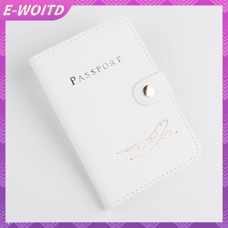 E-WOITD Chống Thấm Nước Đựng Hộ Chiếu Bao Da Du Lịch Thẻ Tín Dụng Ví Dễ Thương Sổ Hộ Chiếu Dành Cho Nữ / Nam Bao Hộ Chiếu HNVN