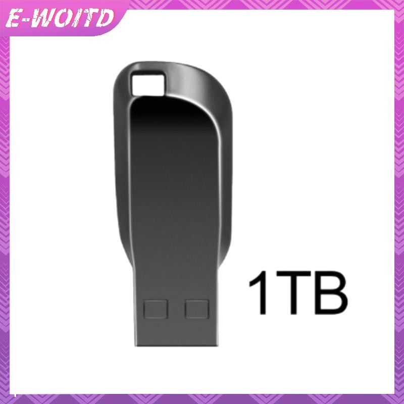 E-woitd 2TB Kim Loại Usb 3.0 Ổ Cắm Bút 2TB Usb Flash Drive 1TB Tốc Độ Cao Pendrive Chống Nước Đĩa Flash Usb Mới Nâng Cấp TYPE-C Adapter HNVN