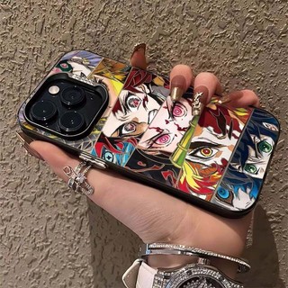 Ốp Điện Thoại Cho Redmi A5 A3 A2 A1 Note 12 11 10 8 Plus Pro MAX 10S 12S POCO C61 Anime Demon Slayer Cool Hard Matte Laser IMD