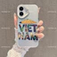 Ốp Yêu nước IPhone 16 15 14 13 Max 7 8 Plus XR X Chống Sốc Dây Đeo Họa Tiết Hoạt Hình Dễ Thương Cho DLMSCY3455 15