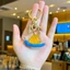 QEARY Nhựa Ốc Móc Khóa, Túi Charm Trượng Nhăn Hình Ốc Ốc Mặt Dây Chuyền Mô Phỏng, Trang Trí Sáng Tạo Y2k Đa Năng Túi Ốc Nhỏ Mặt Dây Chuyền Phụ Kiện Trang Sức