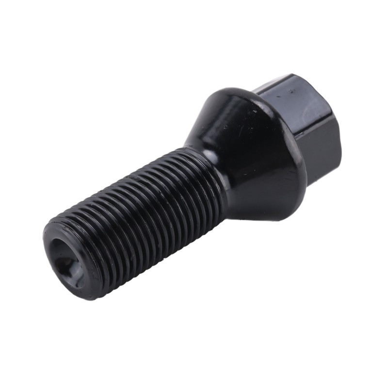 5 Cái M14 x 1.25 Đen Khóa Bánh Xe Lug Bu Lông Thép 36136781151 Cho - X3 X5 E70 E71 F20 F25 X5 X6