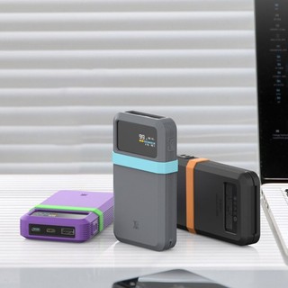 ARTISANU Bảo vệ, Silicone màu trơn mềm, Vỏ bảo vệ chống bụi di động cho CUKTECH 15 Power Bank Air 15000 100W Du lịch