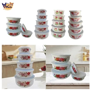 5 Miếng Men Bọc Bát Thực Phẩm Bát Chuẩn Bị Để Nướng Đồ Ăn Nhẹ