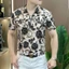 Xu hướng mùa hè có dây kéo ve áo thun nam ngắn tay thời trang