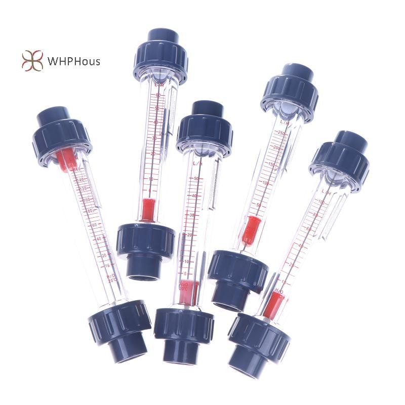 < WHPHous-t > Đồng hồ đo lưu lượng PVC Cánh quạt bằng nhựa Đồng hồ đo lưu lượng nước lỏng Làm dày và chống ăn mòn