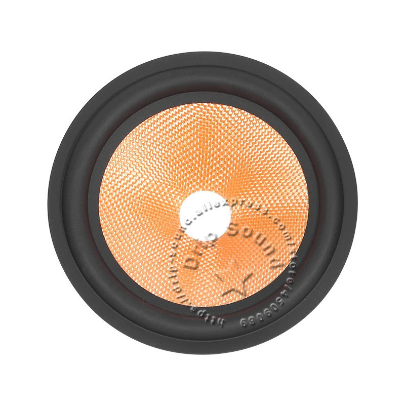 1 Chiếc 3 / 4 / 5 / 6.5 / 8 inch Loa Nón Giấy Lưu Vực Loa Trầm Vải Dệt Lưu Vực Trống Trumper Bass Sửa Chữa Phần 20 / 26 / 36mm Có Nắp Bụi