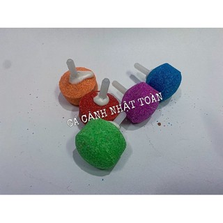 Sủi OXY đủ màu cực mịn cho hồ cá cảnh
