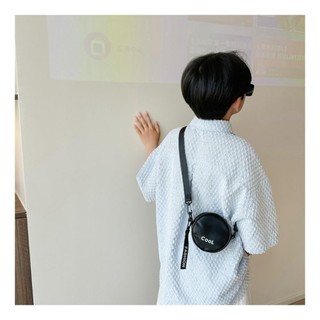 [Giao hàng từ Việt Nam] Túi đeo chéo trẻ em NETDWELL, Túi đeo vai trẻ em bền bằng da PU, Đồng xu trẻ em Mini tròn