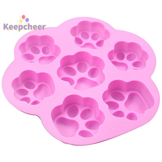 [Keepcheer] Khuôn Silicon Xà Phòng Chân Đáng Yêu Fondant Trang Trí Khuôn Hình Silikon [Mới]