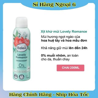 [DATE MỚI] Xịt khử mùi  và thơm cơ thể Balea Nội Địa Đức