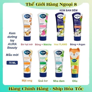 Kem dưỡng tay Aura 75ml dưỡng ẩm và chống lão hóa của Nga