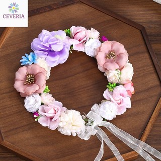 Vòng hoa đội đầu cô dâu, phù dâu, ngày tốt nghiệp của, chụp ảnh kỷ yếu CEVERIA